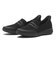 W1052　QS KNIT LOAFER SNK　ALL BLACK　705848-0001
