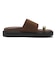 W2079　RING FLAT SANDAL　BROWN　708627-0002