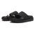 W2079　RING FLAT SANDAL　BLACK　708627-0001