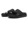 W2079　RING FLAT SANDAL　BLACK　708627-0001