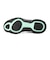 100274317　EASYTONE　BLACK/AQUAGREEN　714099-0001