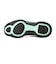 100274317　EASYTONE　BLACK/AQUAGREEN　714099-0001