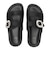 W2088　BIJOU FLAT SANDAL　BLACK　708628-0001