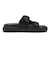 W2088　BIJOU FLAT SANDAL　BLACK　708628-0001