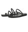 209862-001　MIAMI TOE LOOP SANDAL　BLACK　707923-0001