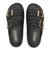 213316-001　SATURADAY METALLIC BUCKLE SDL　BLACK　707927-0001
