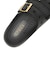 213316-001　SATURADAY METALLIC BUCKLE SDL　BLACK　707927-0001