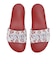 V7350 JP.PTN　OVER SLIDE　WHITE/RED　704844-0001