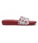 V7350 JP.PTN　OVER SLIDE　WHITE/RED　704844-0001