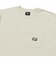 126R1010601　Overdye Crew Neck H/S TEE　ECRU　706326-0001