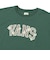 126R3011401　W college logo flower TEE　GREEN　705877-0002
