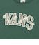 126R3011401　W college logo flower TEE　GREEN　705877-0002