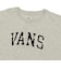 126R3011401　W college logo flower TEE　GRAY　705877-0001