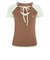 KY8131　W VINTAGE TEE(HIGH SUMMER)　PRBRN/SEMIGR　707471-0001