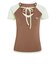 KY8131　W VINTAGE TEE(HIGH SUMMER)　PRBRN/SEMIGR　707471-0001