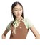 KY8131　W VINTAGE TEE(HIGH SUMMER)　PRBRN/SEMIGR　707471-0001