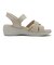 W2069　CL KNIT SANDAL 5.5　GRAYGE　705122-0002