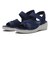 W2069　CL KNIT SANDAL 5.5　NAVY　705122-0001