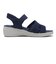 W2069　CL KNIT SANDAL 5.5　NAVY　705122-0001