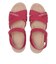 W2069　CL KNIT SANDAL 5.5　PINK　705122-0003
