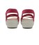 W2069　CL KNIT SANDAL 5.5　PINK　705122-0003
