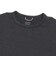 2032D374.001　W REFINED TEXTURE SS TOP　BLACK HEATHER　708923-0001