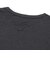 2032D374.001　W REFINED TEXTURE SS TOP　BLACK HEATHER　708923-0001