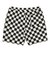 126R1152900　M Checker Board Hybrid Shorts　BLK WHT　707288-0001