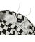 126R1152900　M Checker Board Hybrid Shorts　BLK WHT　707288-0001