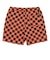 126R1152900　M Checker Board Hybrid Shorts　BLK ORG　707288-0003