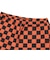 126R1152900　M Checker Board Hybrid Shorts　BLK ORG　707288-0003