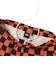 126R1152900　M Checker Board Hybrid Shorts　BLK ORG　707288-0003