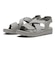 W2085　VELCRO CROSS SANDAL　GRAY　704939-0002