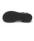 W2084　CROSS GORE SANDAL　BLACK　707566-0001