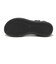 W2084　CROSS GORE SANDAL　BLACK　707566-0001