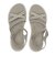 W2084　CROSS GORE SANDAL　GRAY　707566-0002