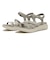 W2084　CROSS GORE SANDAL　GRAY　707566-0002