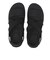 W2085　VELCRO CROSS SANDAL　BLACK　704939-0001