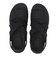 W2085　VELCRO CROSS SANDAL　BLACK　704939-0001