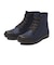 W9001　LACE UP RAIN　NAVY/BROWN　601744-0002