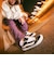 VN0009QC6BT　KNU SKOOL　BLK/T.WHT　642540-0001