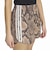 KX1895　W SNAKE SATIN SHORTS(GFX INJ)　LINEN/MBEG　716430-0001
