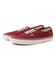 VN000Z74GWR　AUTHENTIC　DUCK CANVAS RED　709601-0001