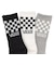 VN000QBUY28　Classic Check Crew　BLACK-WHITE　715489-0001