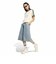KX1881　W 3STRIPES TEE(GFX INJ)　CREAMWHITE　715997-0001