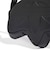 KR1602　U TREFOIL METALLIC PU BAG　BLACK　716390-0001