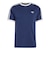 KS7448　M DROPNEEDLE 3STRIPES TEE　NIGHTINDIGO　715705-0001