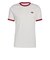 KS7449　M DROPNEEDLE 3STRIPES TEE　CLOUDWHITE　715706-0001
