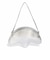 KR1604　U TREFOIL METALLIC PU BAG　SILVERMET　716391-0001
