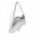 KR1604　U TREFOIL METALLIC PU BAG　SILVERMET　716391-0001